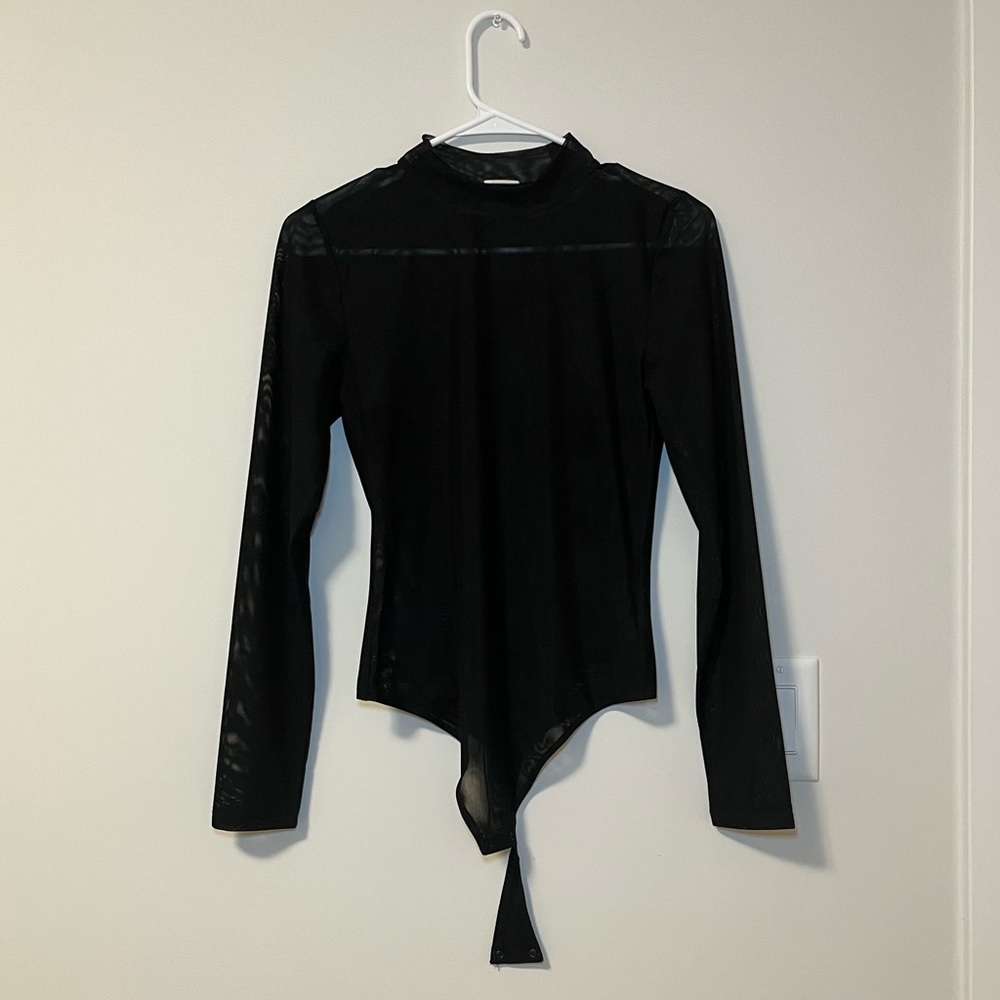 Babaton Parlay Mock-neck Bodysuit